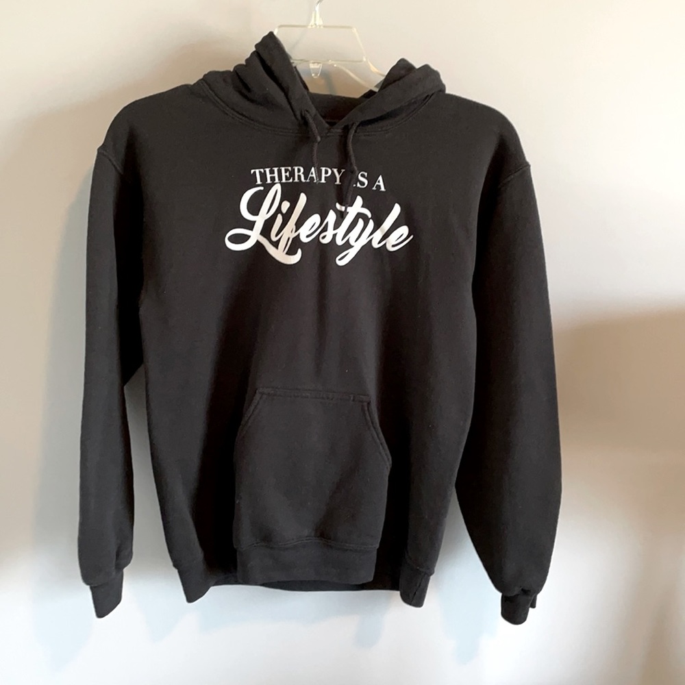 Small black hoodie
